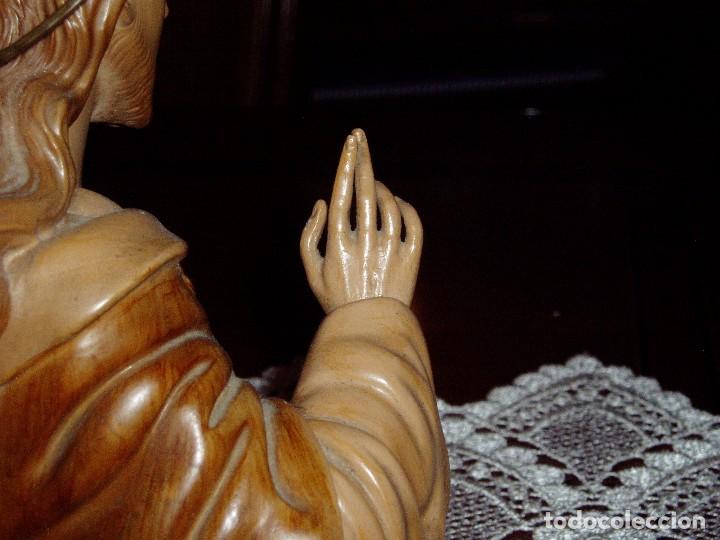Antig&uuml;edades: Cristo de Olot Sagrado Coraz&oacute;n - Foto 6