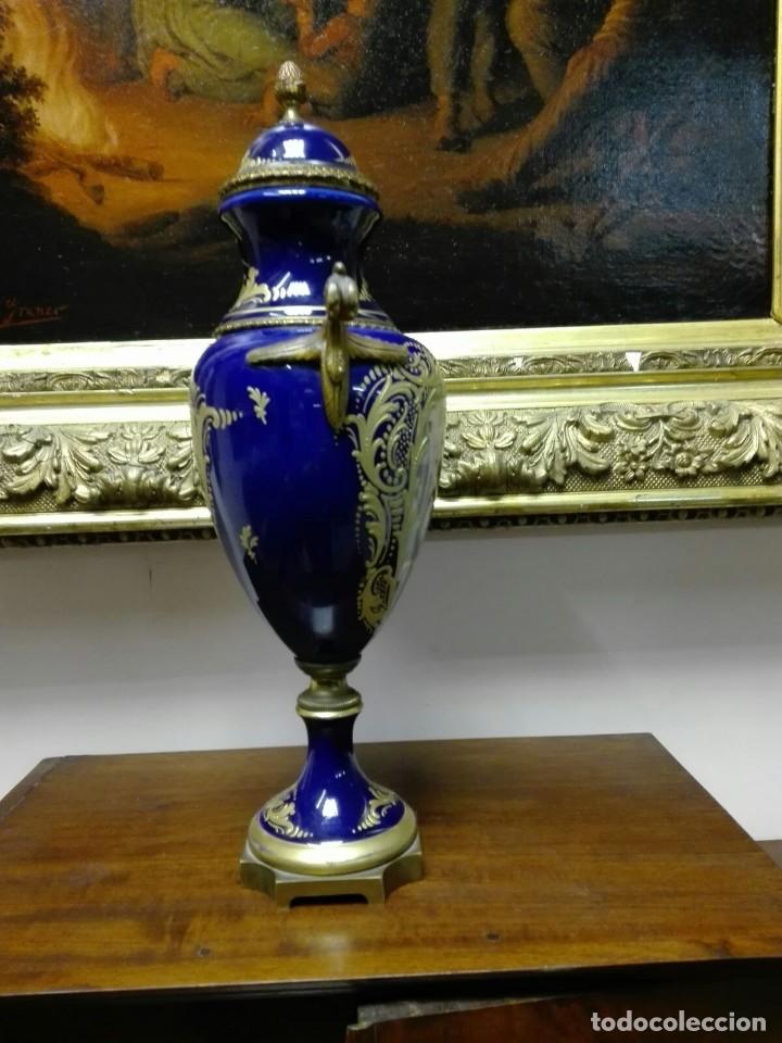 Antig&uuml;edades: JARRON EN PORCELANA DE SEVRES - Foto 6