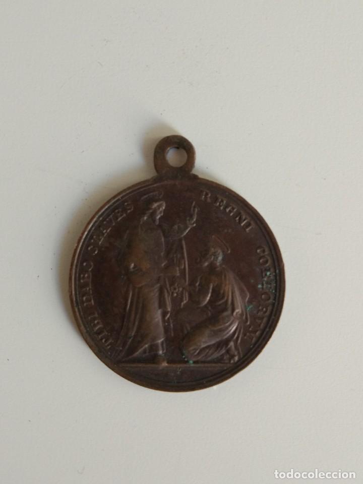 Antig&uuml;edades: Medalla Pio IX. Roma - Foto 2