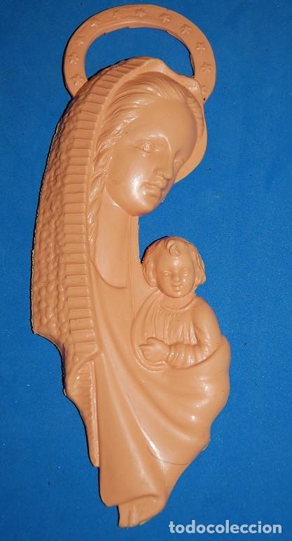 Antig&uuml;edades: VIRGEN CON NI&Ntilde;O PARA DORMITORIO - Foto 1