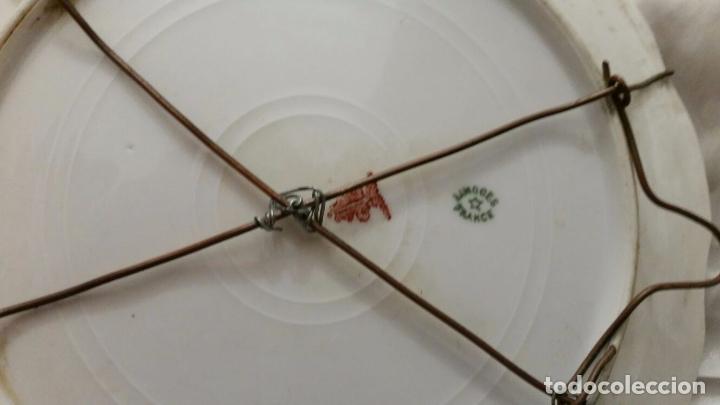 Antig&uuml;edades: Plato decoraci&oacute;n de Limoges , Francia. - Foto 5