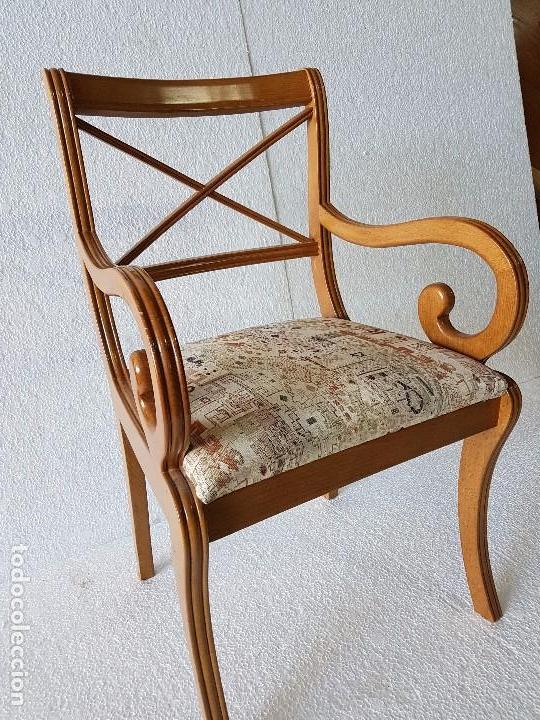 Antig&uuml;edades: SILL&Oacute;N DE ESCRITORIO - Foto 3