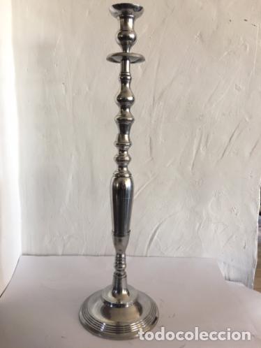 Antig&uuml;edades: CANDELABRO PLATEADO - Foto 2