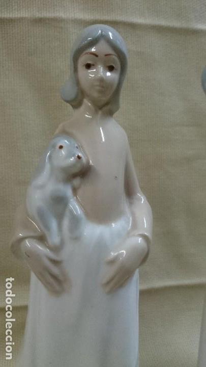 Antig&uuml;edades: FIGURAS DE PORCELANA TIPO LLADRO - Foto 2