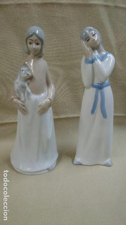 Antig&uuml;edades: FIGURAS DE PORCELANA TIPO LLADRO - Foto 1