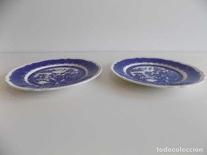 Antig&uuml;edades: 2 platos Willow. Nuevos, a estrenar! - Foto 2