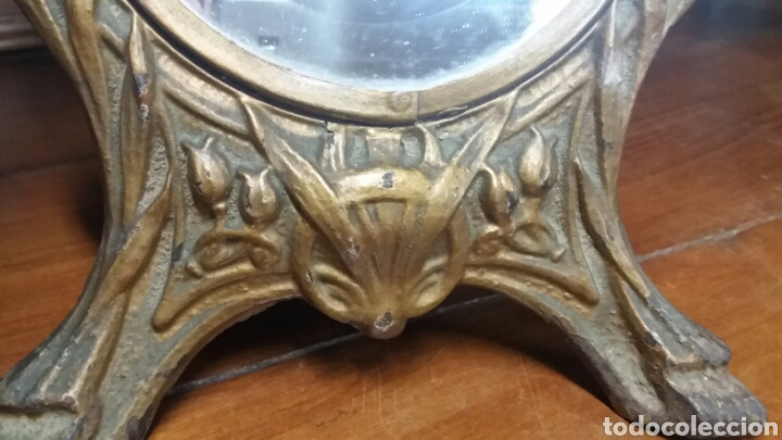 Antig&uuml;edades: Espejito de tocador modernista con cristal biselado - Foto 5