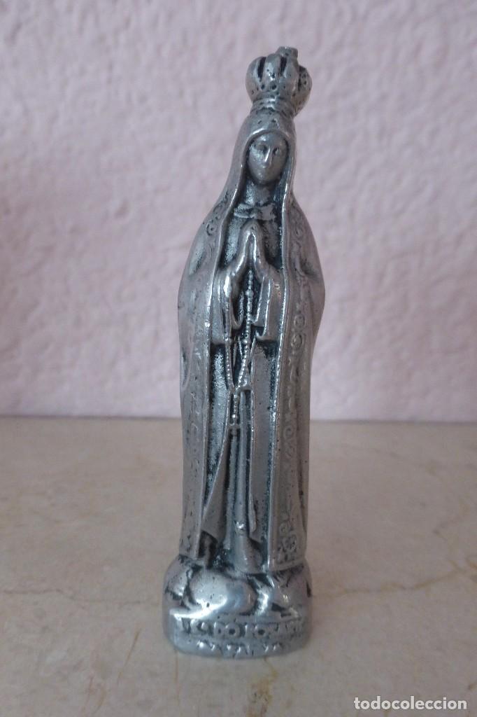 Antig&uuml;edades: FIGURA DE LA VIRGEN DE F&Aacute;TIMA - Foto 2