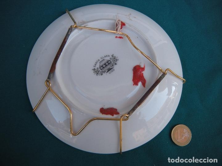 Antig&uuml;edades: PLATO SANTA CLARA, VIGO. - Foto 2