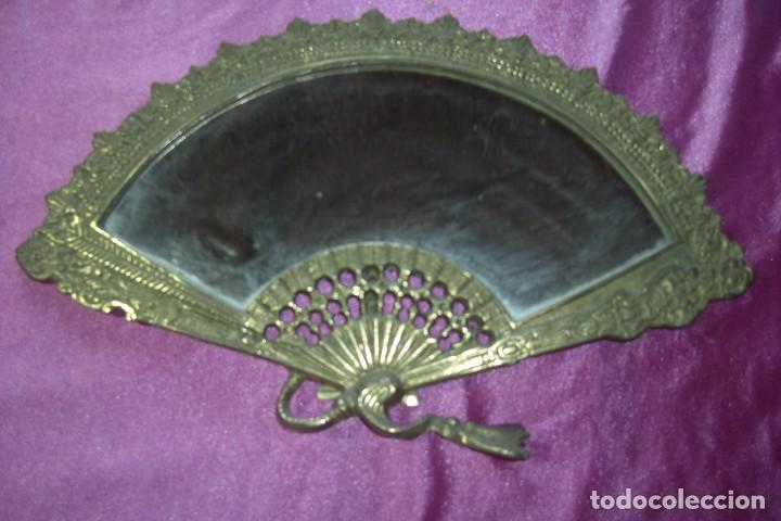 Antig&uuml;edades: ABANICO DE BRONCE BIEN CONSERVADO - Foto 5