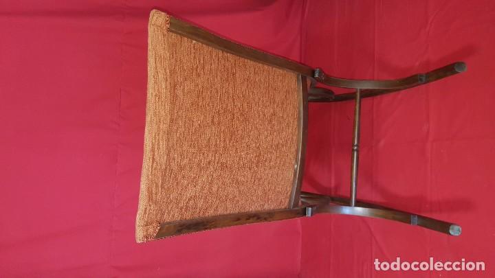 Antig&uuml;edades: Mecedora thonet reci&eacute;n restaurada y tapizada. - Foto 7
