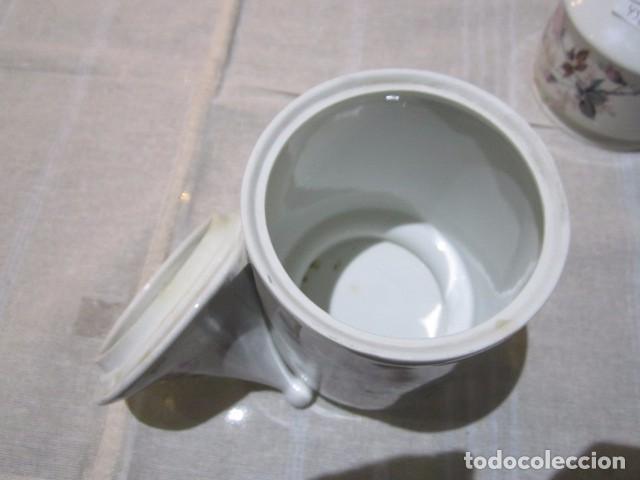 Antig&uuml;edades: 2 Botes de tocador en porcelana Limoges. - Foto 6