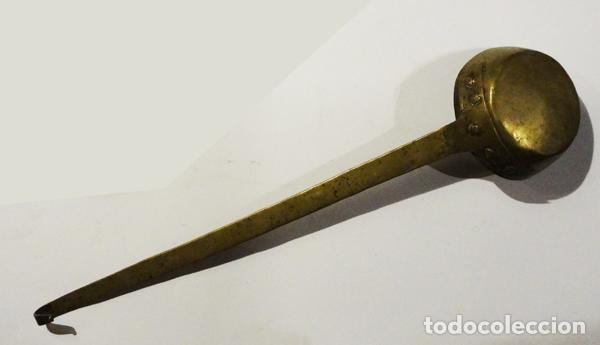 Antig&uuml;edades: Cuchar&oacute;n de cobre - Foto 1