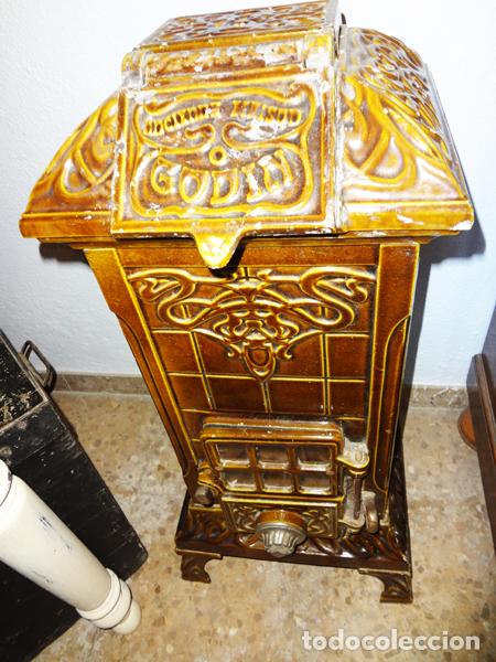 Antig&uuml;edades: Estufa Ancienne Maison Godin - Foto 1