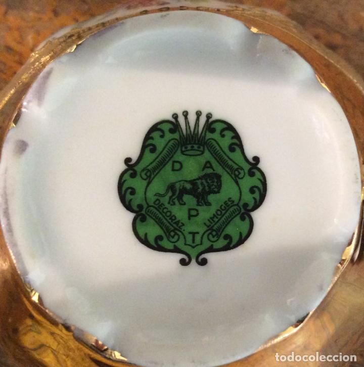 Antig&uuml;edades: JUEGO DE CAF&Eacute; DE LIMOGES ANTIGUO - Foto 11