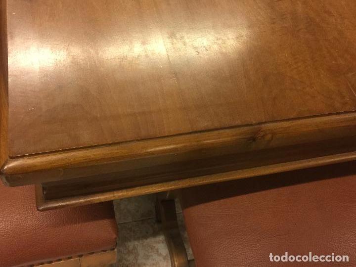 pieza unica gran mesa de comedor con bancos lat - Comprar Mesas