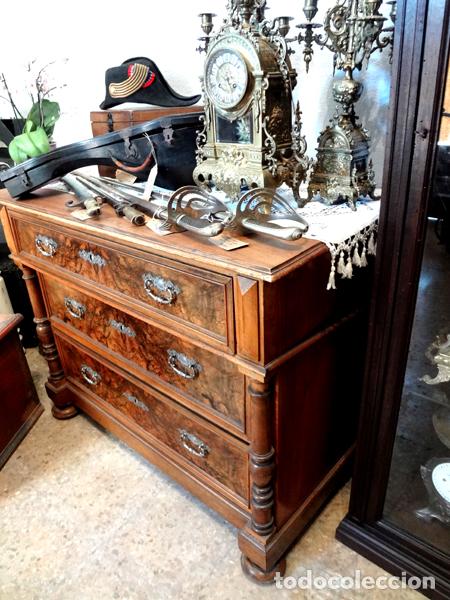 Antig&uuml;edades: Cajonera antigua s. XIX - Foto 3