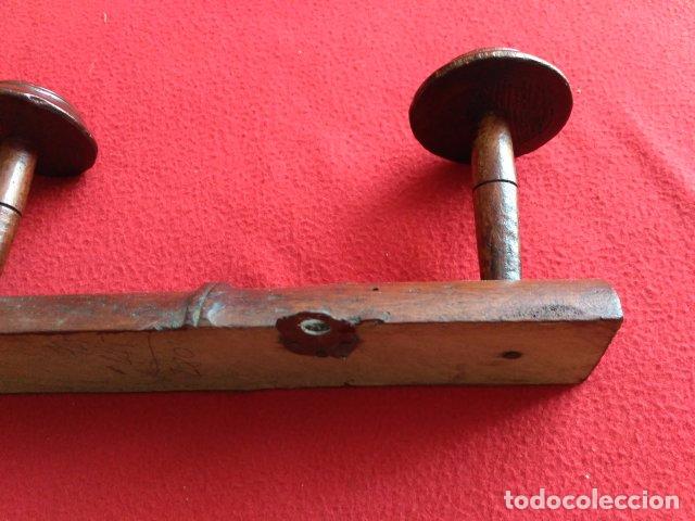 Antig&uuml;edades: ANTIGUO COLGADOR PERCHERO DE MADERA - Foto 3
