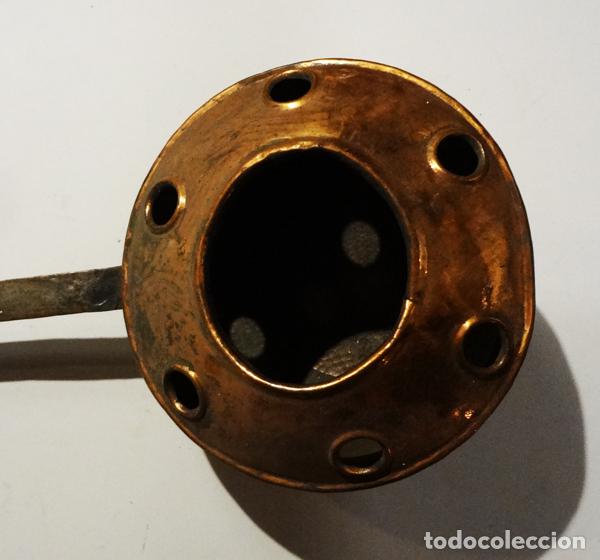 Antig&uuml;edades: Brasero de cobre - Foto 3