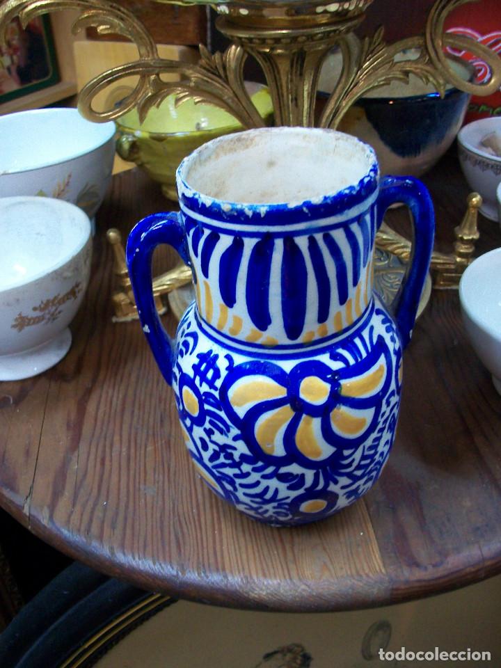 Antig&uuml;edades: ANTIGUO JARRON DE CERAMICA - Foto 2