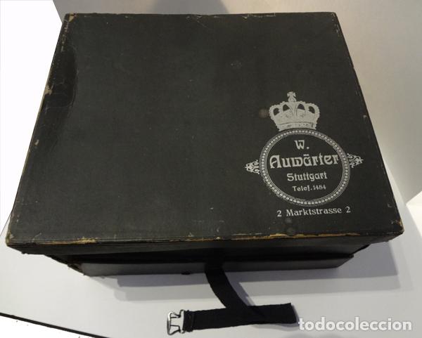 Antig&uuml;edades: Sombrero de copa clic clac con caja e instrucciones - Foto 2