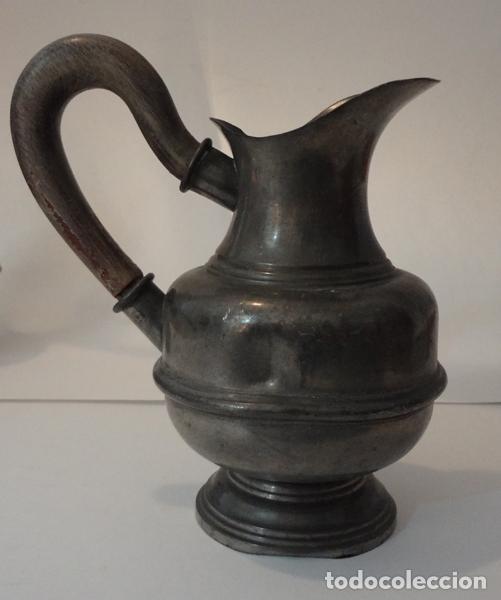 Antig&uuml;edades: Juego de t&eacute; de esta&ntilde;o - Foto 3