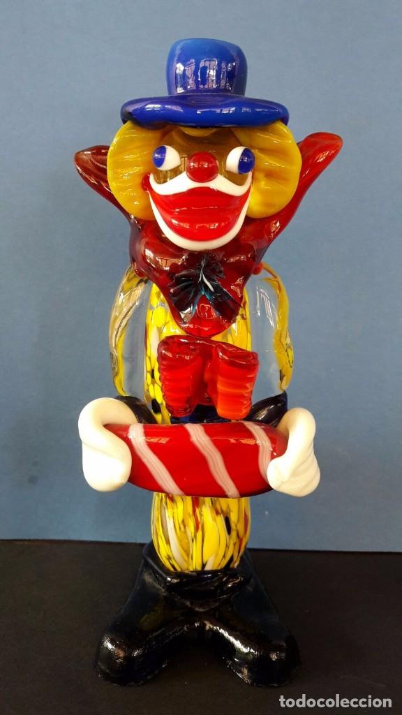 Antig&uuml;edades: Payaso de cristal de Murano - Foto 1