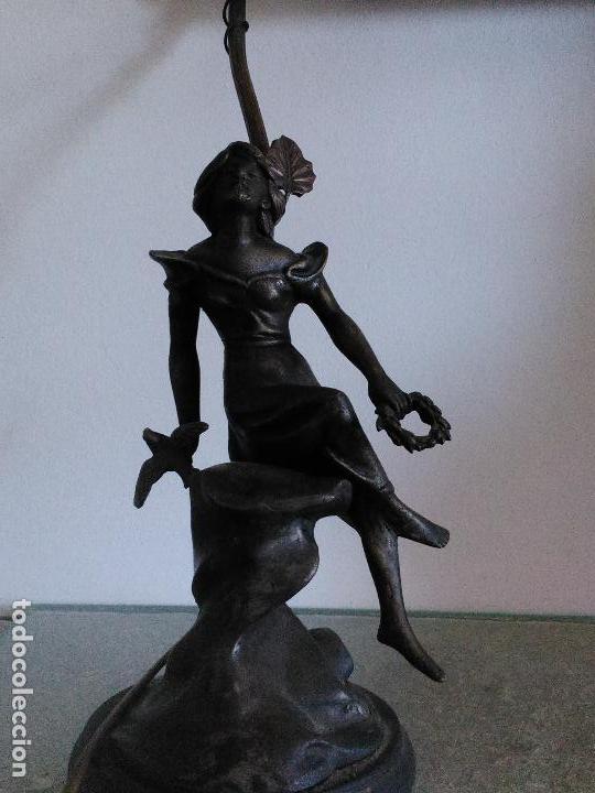 Antig&uuml;edades: Pareja l&aacute;mparas sobremesa - Foto 9