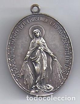 Antig&uuml;edades: MEDALLA ALEMANA DE LA INMACULADA - Foto 1