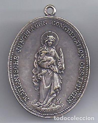 Antig&uuml;edades: MEDALLA ALEMANA DE LA INMACULADA - Foto 2