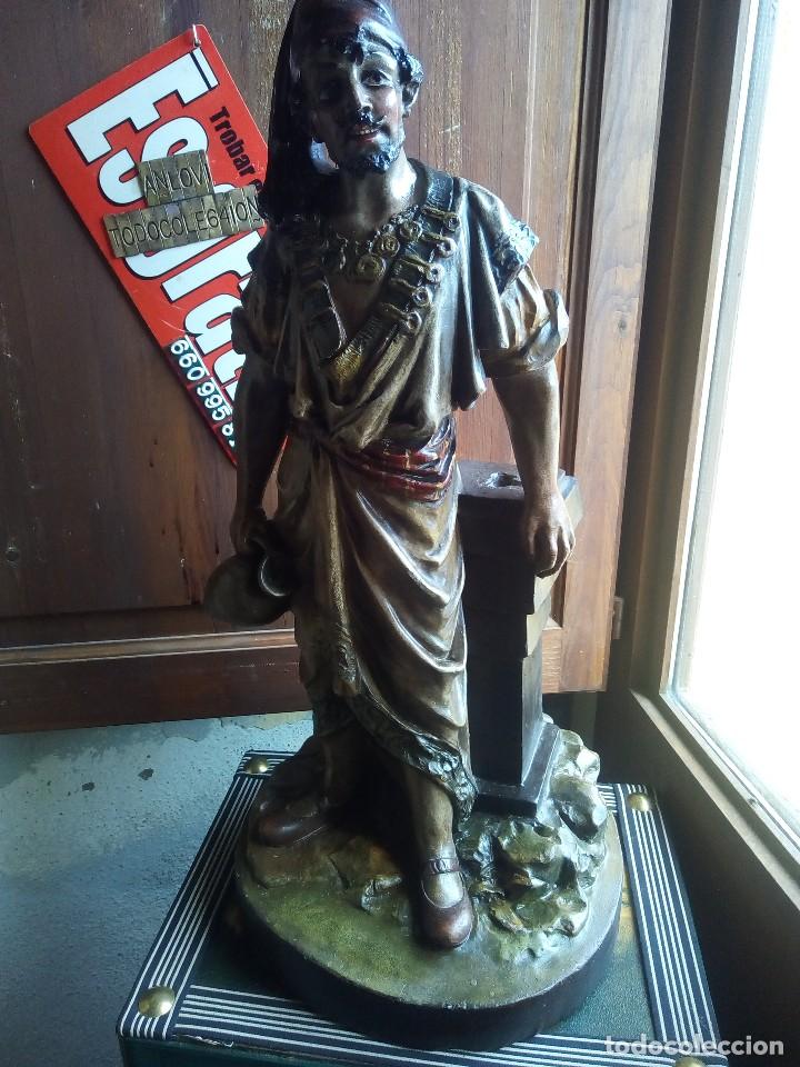 Antig&uuml;edades: FIGURA DE ESCAYOLA . - Foto 4