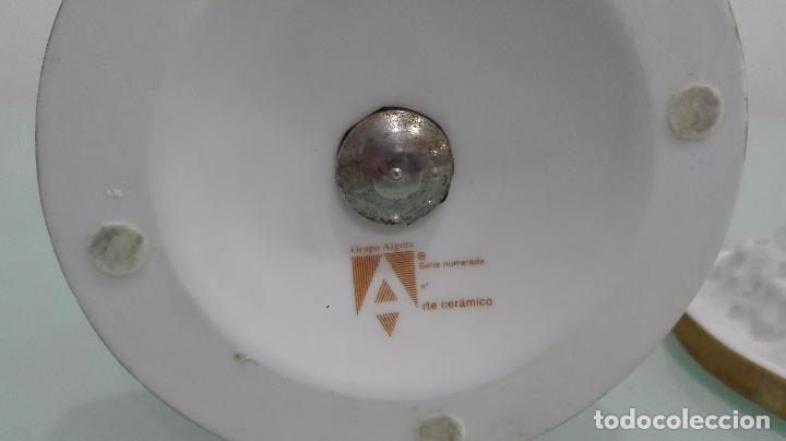 Antig&uuml;edades: Jarr&oacute;n de porcelana espa&ntilde;ola ALGORA. - Foto 5