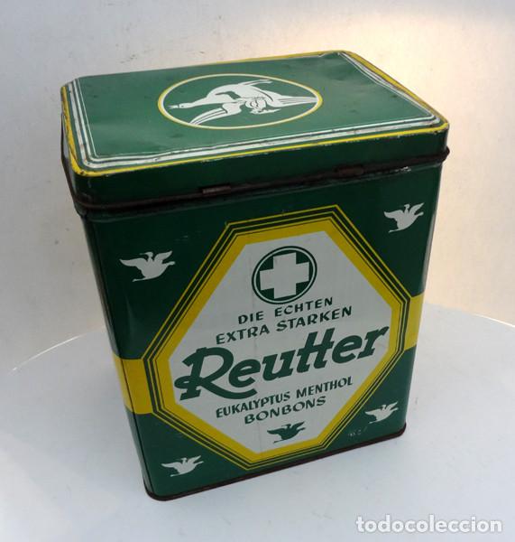 Antig&uuml;edades: Caja met&aacute;lica de Reutter - Foto 1
