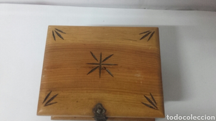Antig&uuml;edades: ANTIGUA CAJA DE MADERA RUSTICA - Foto 2