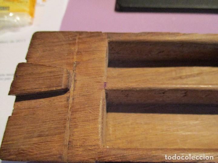 Antig&uuml;edades: Plumier madera antiguo - Foto 4