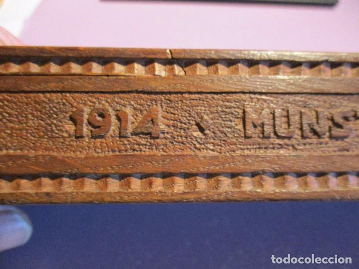 Antig&uuml;edades: Plumier madera antiguo - Foto 7