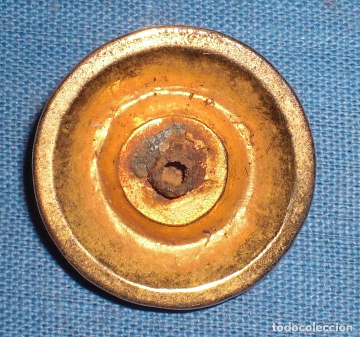 Antig&uuml;edades: Antiguo aplique rosa chapado en oro - Foto 2