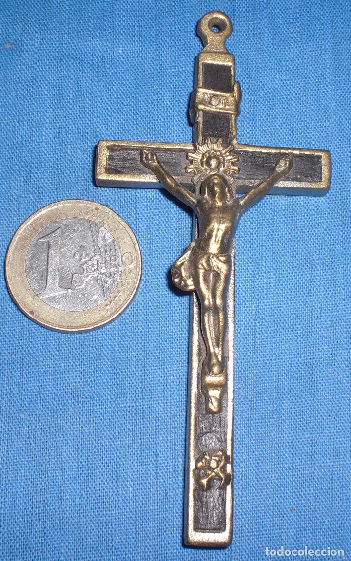 Antig&uuml;edades: Gran Antiguo crucifijo - Foto 1