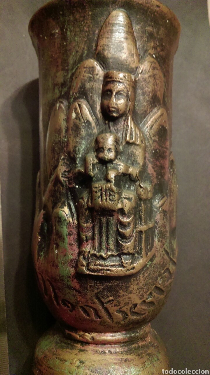 Antig&uuml;edades: Antiguo Jarr&oacute;n Virgen Montserrat - Foto 3