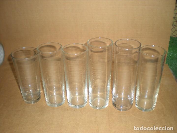 Oggetti Antichi: 6 vasos de tubo de diferentes grosores y alturas