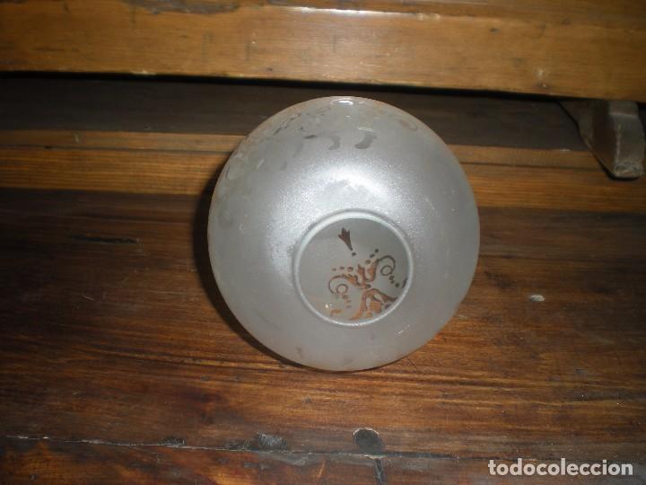 Antig&uuml;edades: 2 tulipa vidrio forma de huevo - Foto 3