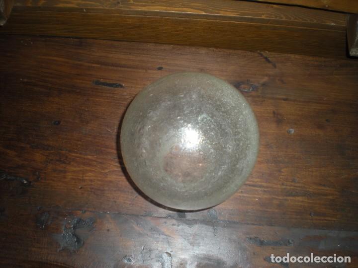 Antig&uuml;edades: 1 tulipa vidrio forma bola - Foto 2