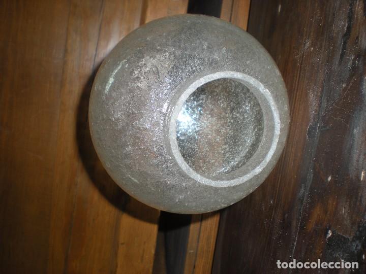 Antig&uuml;edades: 1 tulipa vidrio forma bola - Foto 4