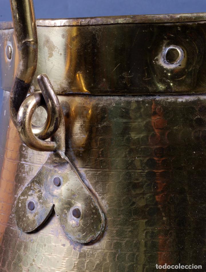 Antig&uuml;edades: Caldero cobre siglo XX - Foto 3