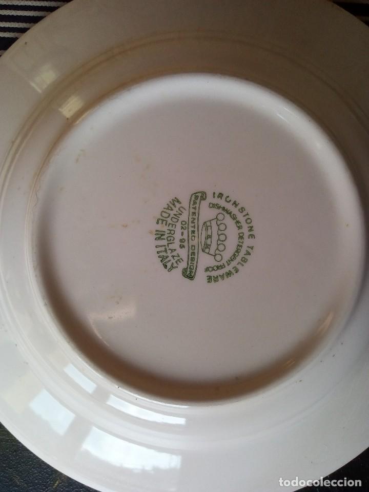 Antig&uuml;edades: PLATOS UNDERGLAZE - ITALY - 3 - Foto 2