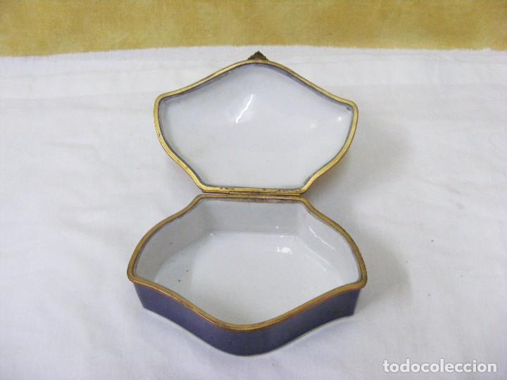Antig&uuml;edades: CAJA FRANCESA EN PORCELANA - Foto 4