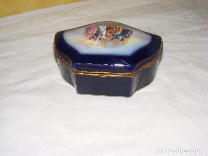 Antig&uuml;edades: CAJA FRANCESA EN PORCELANA - Foto 6