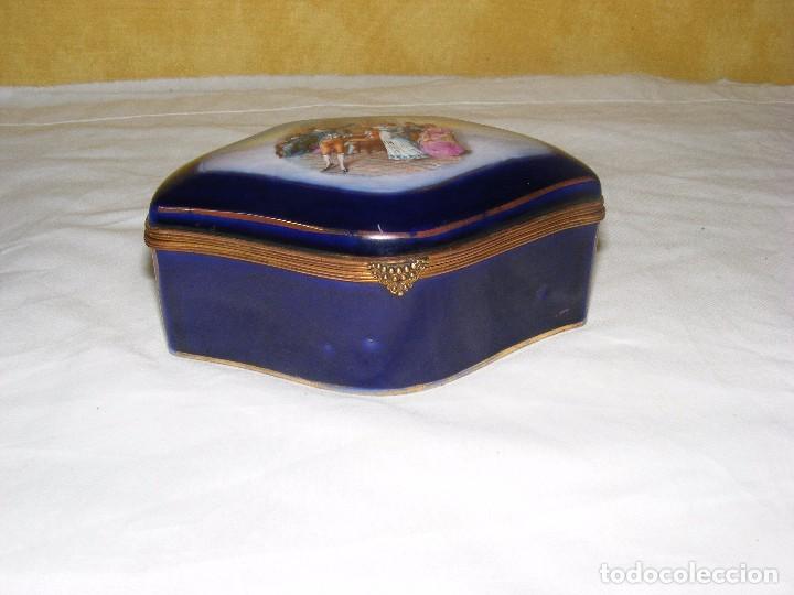 Antig&uuml;edades: CAJA FRANCESA EN PORCELANA - Foto 9