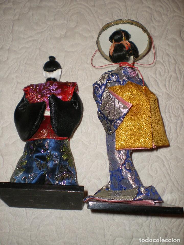 Antig&uuml;edades: MAGNIFICA PAREJA DE SAMURAI Y GUEHISA - Foto 6