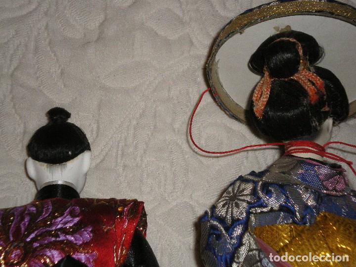 Antig&uuml;edades: MAGNIFICA PAREJA DE SAMURAI Y GUEHISA - Foto 7